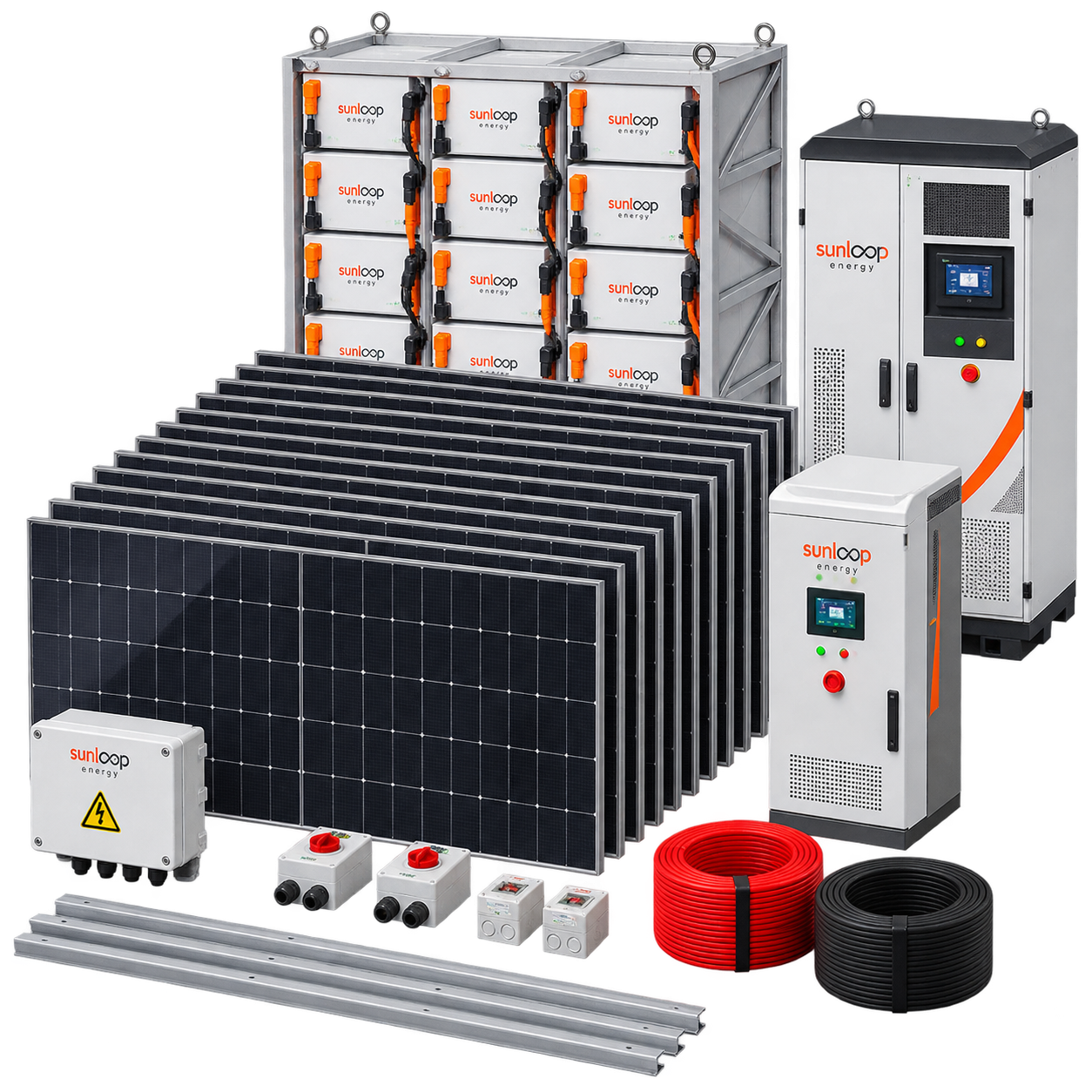 5 kW – 500 kW Hybrid Commercial Solar System